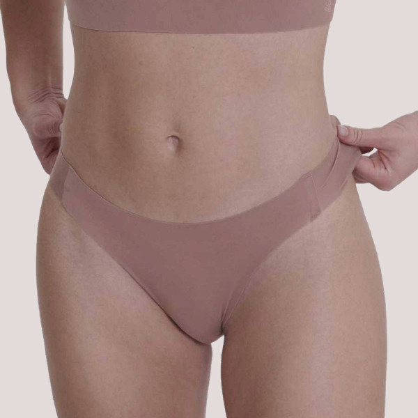  Sloggi ZERO Feel 2.0 High leg γυναικείο invissible εσώρουχο ψηλόμεσο Marron σάπιο μήλο 10217838.1141/H2