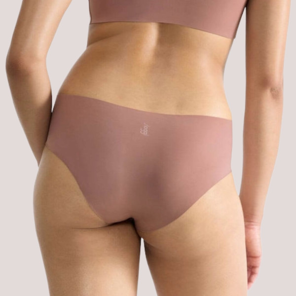  Sloggi ZERO Feel 2.0 Hipster γυναικείο invisible εσώρουχο ψηλόμεσο χίπστερ Marron σάπιο μήλο 10217844.1141/H2