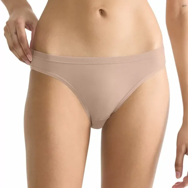 Sloggi Go Daily γυναικείο Cotton mini Σλιπ 3 Τεμάχια  Μπεζ 10222320 00LZ/LZ
