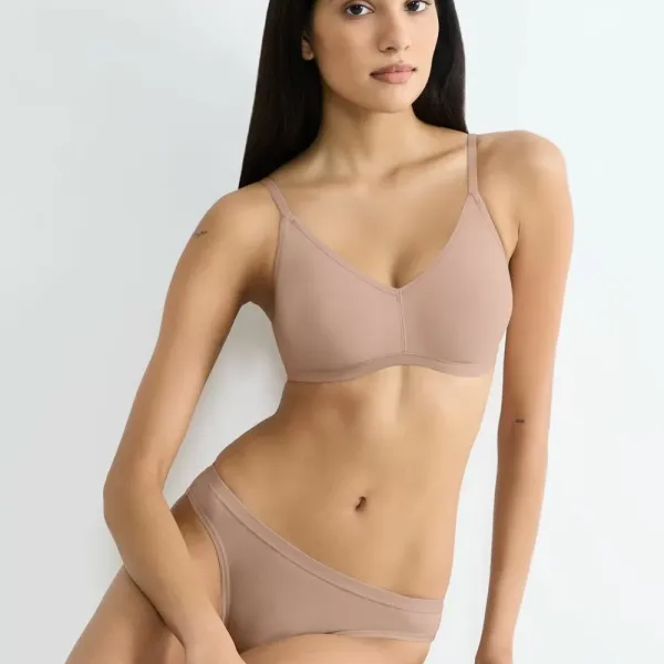 Sloggi Go Daily γυναικείο Cotton mini Σλιπ 3 Τεμάχια  Μπεζ 10222320 00LZ/LZ