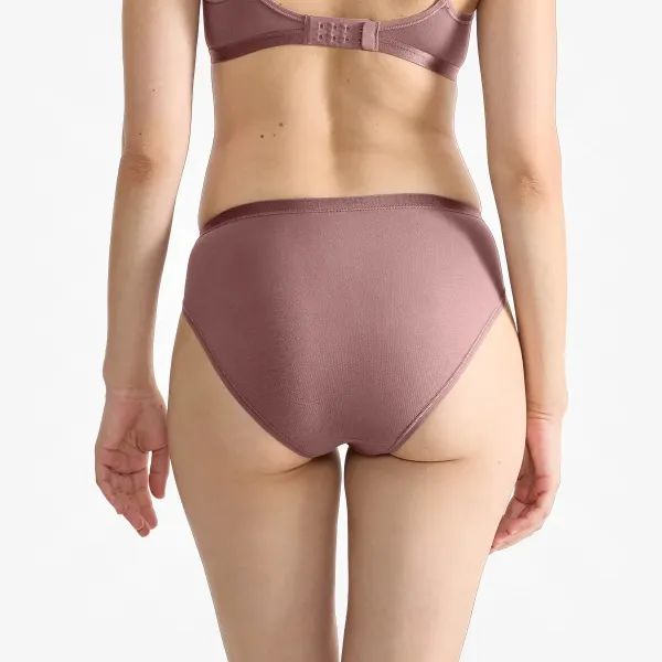 Sloggi  GO Daily Cotton Γυναικεία βαμβακερά Tai Σλιπ 3 Τεμάχια Καφέ 10222331 1141/MARRON