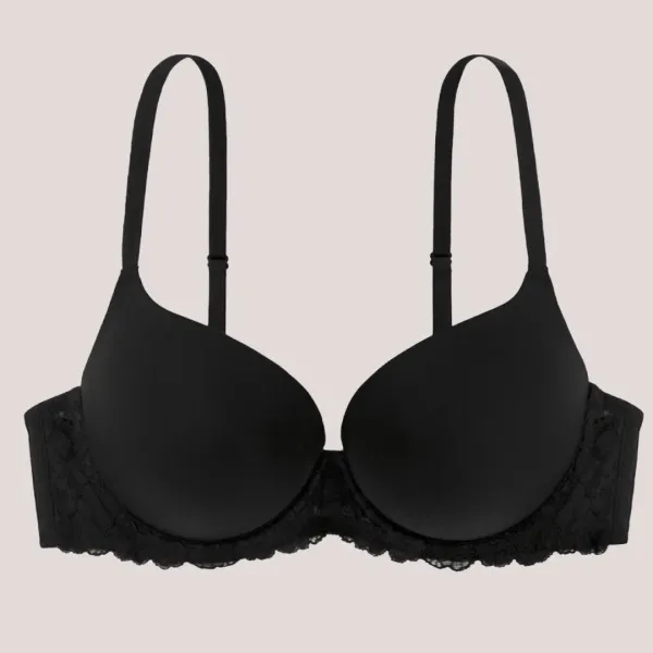 Dorina Claire Γυναικείο Μαύρο Σουτιέν Double Push -Up D17221A-V00