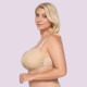 Luna Venus Γυναικείο Μπεζ χρυσό Σουτιέν balconette με δαντέλα για μεγάλο στήθος E F G Cup 15502 