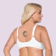 Luna Venus Γυναικείο Λευκό Σουτιέν balconette με δαντέλα για μεγάλο στήθος E F G Cup 15502 