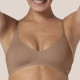 Sloggi Σουτιέν Χωρίς Μπανέλα Χωρίς Ραφές Μπέζ Body Adapt Soft Bra 10207507-00CM Beige