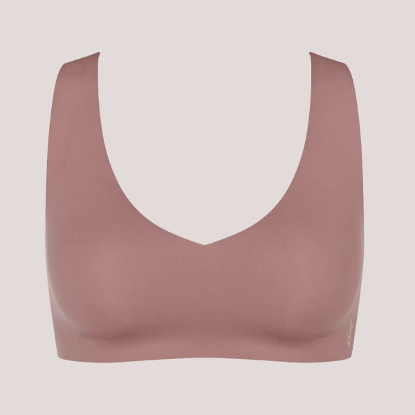  Sloggi ZERO Feel 2.0 Bralette Γυναικείο εφηβικό Μπουστάκι Marron Σκούρο ρόζ 10217728.1141/Η2