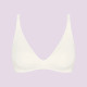  Sloggi ZERO Feel Invisible Bralette The Up Γυναικείο Αθλητικό Μπουστάκι Λευκό 10226701-00GZ