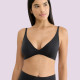  Sloggi ZERO Feel Invisible Bralette The Up Γυναικείο Αθλητικό Μπουστάκι Μαύρο 10226701 O004