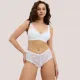 Triumph Amourette WHP Σουτιέν με ελαφρυά ενίσχυση για Μεγάλο στήθος Λευκό με ελαστική δαντέλα 10209584 0003/03 White