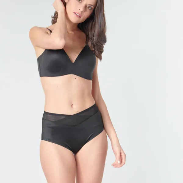 Triumph Body Make -Up Soft Touch P EX  Σουτιέν Χωρίς Μπανέλα για μεγάλο στήθος Black 10193526-0004