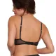  Sloggi Soft adapt pu Γυναικείο εφηβικό μαύρο Μπουστάκι push up χαμηλό ντεκολτέ & αμπάνελο black  102196215.0004/04