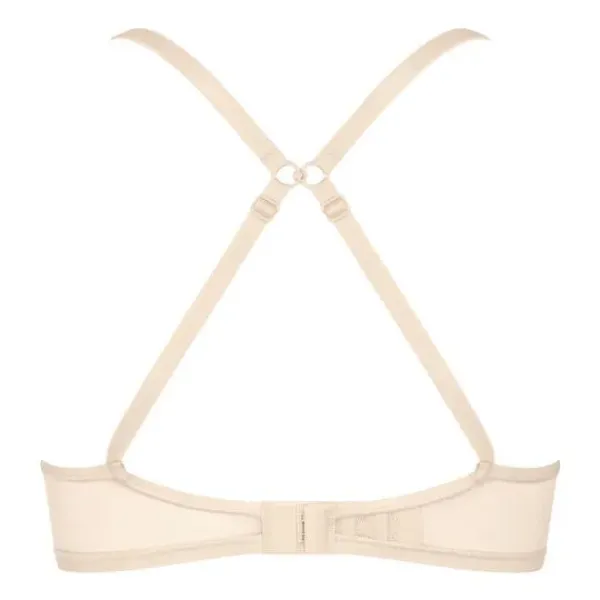  Sloggi Soft adapt pu Γυναικείο εφηβικό Μπουστάκι Μπεζ push up χαμηλό ντεκολτέ & αμπάνελο beige  102196215.00RB/RB