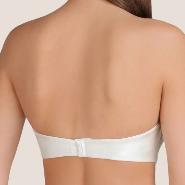 Wonderbra Ultimate Strapless Push-Up Sexy με δαντέλα Σουτιέν Στράπλες με Ενίσχυση και Βαθύ ντεκολτέ  Ιβουάρ W031U Ιδανικό για Μεγάλο στήθος!!!!