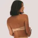Ysabel Mora Γυναικείο Σουτιέν Strapless Μπεζ με μπανέλα & ενίσχυση B & C Cup με δίχτυ no marks στο πλάϊ  10130 beige