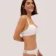 Ysabel Mora Γυναικείο λευκό σουτιέν Push Up με δαντέλα 10828 B Cup Perla  Special You