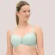 Ysabel Mora Set Γυναικείο Σουτιέν C Cup με δαντέλα & ελαφρυά ενίσχυση & ψηλόμεσο σλίπ χρώμα μέντας  Mint Green 10840