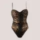 Rock Club Swimsuit Γυναικείο Ολόσωμο  push up Brazil Μαγιό Λεοπάρ BP4066 Swimsuit Animal Print