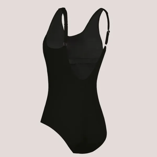 Self Sport Swimwear Γυναικείο Ολόσωμο μαύρο μαγιό ιδανικό για κολυμβητήριο & σπορ S36RW.20 Pacific