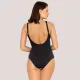 Self Sport Swimwear Γυναικείο Ολόσωμο μαύρο μαγιό ιδανικό για κολυμβητήριο & σπορ S36RW.20 Pacific