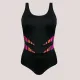 Self Sport Swimwear Γυναικείο Ολόσωμο μαύρο μαγιό ιδανικό για κολυμβητήριο & σπορ S36RW.20 Pacific