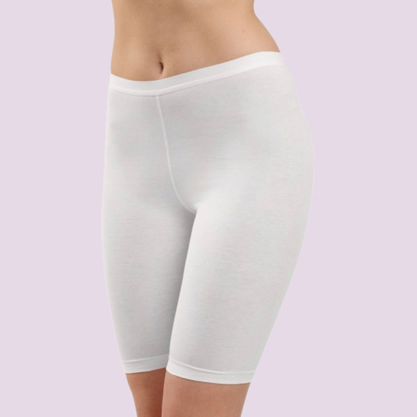Blackspade Γυναικείο Λεύκο Βαμβακερό Λαστέξ  Με Πόδι 1309 Essential Short Legging