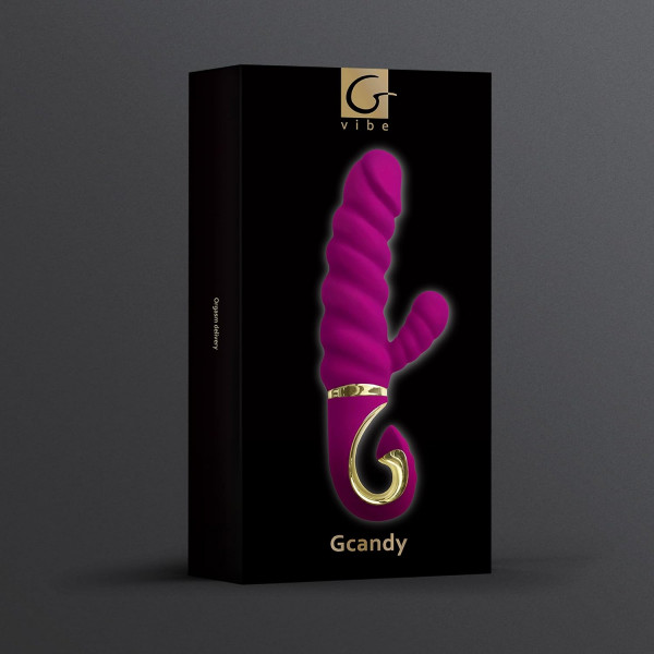 GVibe Δονητής G-Spot Διπλή Διέγερση από Αληθοφανές Bioskin με 6 Λειτουργίες GCandy Premium Toy