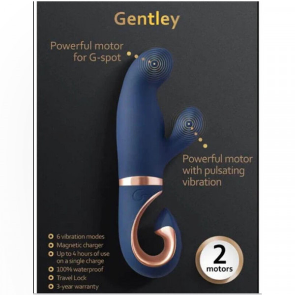 GVibe Δονητής Διπλός με Λαβή Gentley Premium Toy