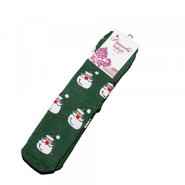 Happy New Year Socks Χριστουγεννιάτικο Δώρο Κάλτσες σε Συσκευασία Δώρου 2024 claus.green