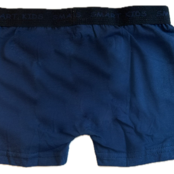 Berrak Hipster Παιδικό Βαμβακερό & Modal Μποξεράκι για αγόρια Μπλέ χρώμα με σχέδιo Basket 1575 