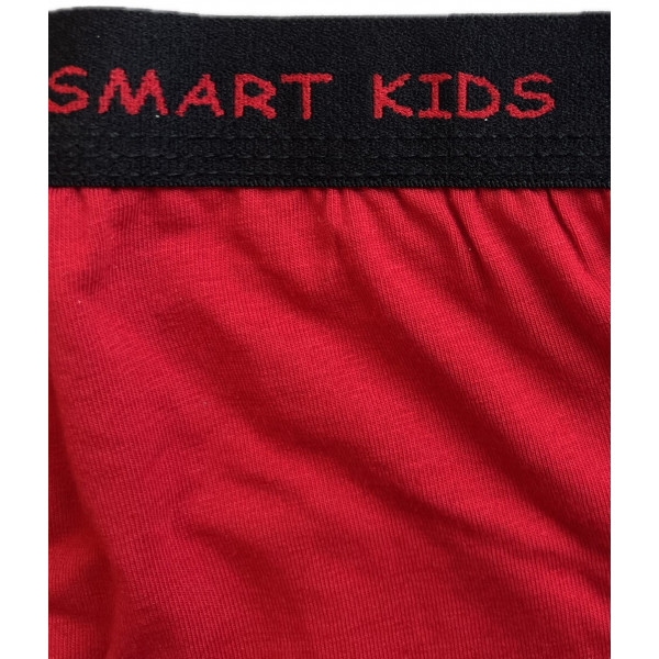Berrak Hipster Παιδικό Βαμβακερό & Modal Μποξεράκι για αγόρια Κόκκινο χρώμα με  σχέδιo Off Road Αυτοκίνητο 1575 