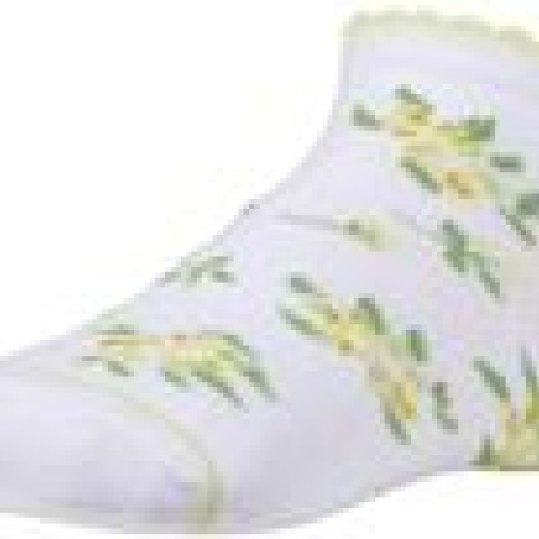 Ysabel Mora Παιδική Κάλτσα με Λουλούδια 2 τεμ Κίτρινο 32218