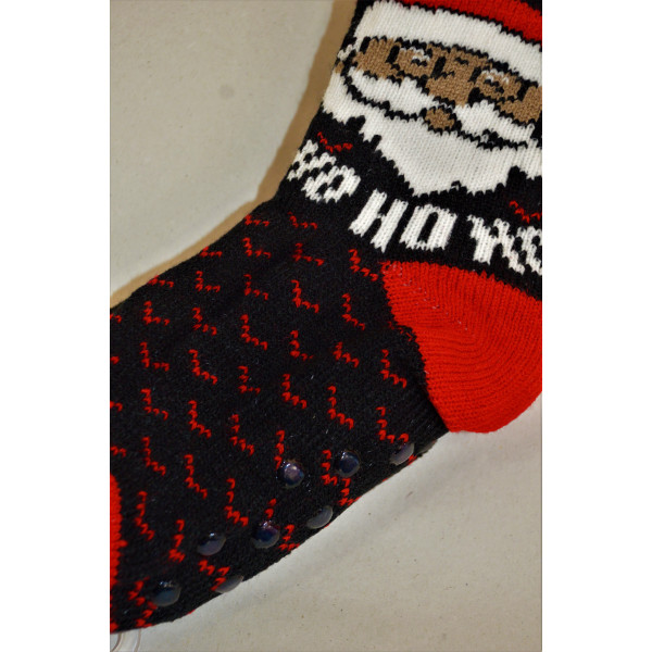 Sweet Home Socks Χριστουγεννιάτικο Δώρο Παιδική Κάλτσα Santa-Claus 24-27 +Κουτί Μαύρο 8274