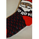 Sweet Home Socks Χριστουγεννιάτικο Δώρο Παιδική Κάλτσα Santa-Claus 24-27 +Κουτί Μαύρο 8274