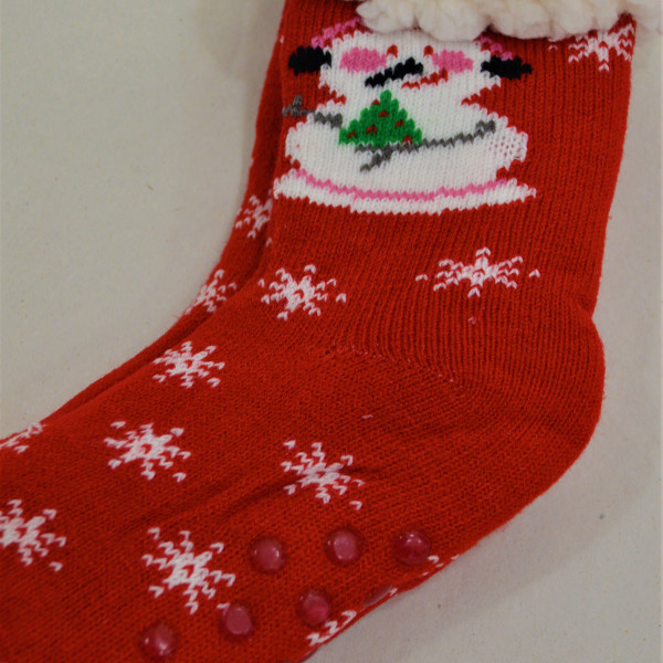 Sweet Home Socks Χριστουγεννιάτικο Δώρο Παιδική Κάλτσα SNOWMAN 32-35 +Κουτί Κόκκινο 8274