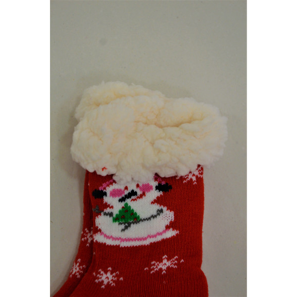 Sweet Home Socks Χριστουγεννιάτικο Δώρο Παιδική Κάλτσα SNOWMAN 32-35 +Κουτί Κόκκινο 8274
