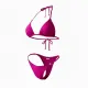 Modern Ocean Γυναικείο Set Bikini Τριγωνάκι με ρυθμιζόμενο στρινγκ σε Φουξια χρώμα 9310 fuchsia