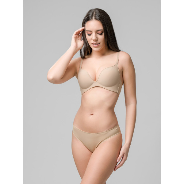 Luna Miracle One Wireless Push -Up Σουτιέν Χωρίς Μπανέλα Μπέζ 1808