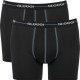 Sloggi Start Short Ανδρικό Μπόξερ μακρύ οικονομικό σετ 2 τεμ Μαύρο 10206948 0004/04