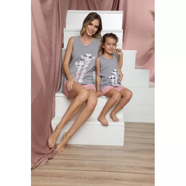Sexen Giraffe Βαμβακερή Πιτζάμα Παιδική-Εφηβική 40208-K Sexen Giraffe Βαμβακερή Πιτζάμα Παιδική-Εφηβική 40208-K