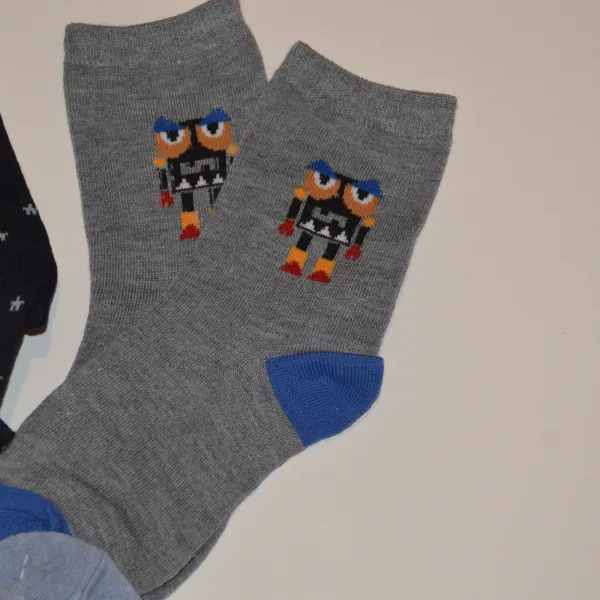 Yanoir Παιδικές Αγορίστικες Κάλτσες  Σετ 3 τεμ N622-2