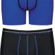 Sloggi Start Short Ανδρικό μακρύ Μπόξερ οικονομικό σετ  2 τεμ Μπλέ 10206948 V005/i5