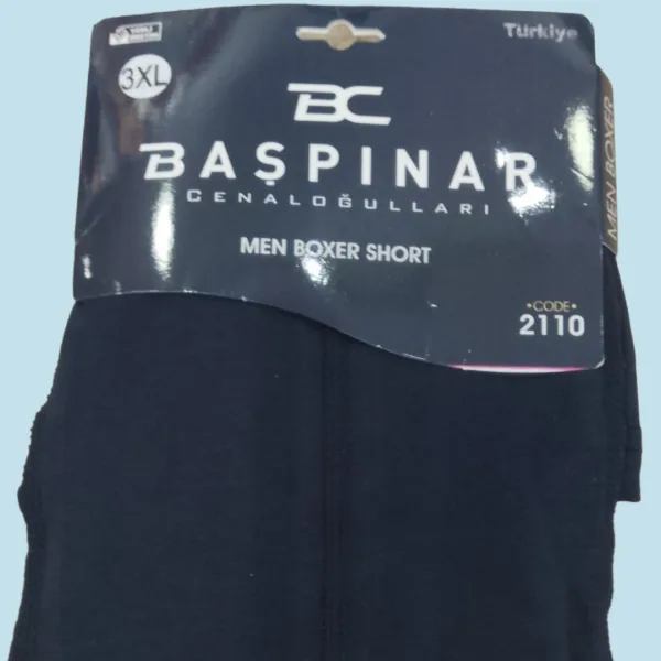 Baspinar Ανδρικό Μποξεράκι με Λάστιχο Μπλέ 2110 Baspinar Ανδρικό Μποξεράκι με Λάστιχο Μπλέ 2110