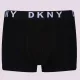 DKNY Ανδρικά Μποξεράκια Σετ 3 Τεμ Μαύρα με γκρι λογότυπο U5-61865