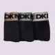DKNY Ανδρικά Μποξεράκια Σετ 3 Τεμ Μαύρα με χρώματα στο λάστιχο U5-61875