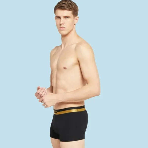 DKNY Ανδρικά Μποξεράκια Σετ 3 Τεμ Μαύρα με χρώματα στο λάστιχο U5-61876