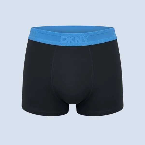 DKNY Ανδρικά Μποξεράκια Σετ 3 Τεμ Μαύρα αποχρώσεις του μπλέ στο λάστιχο U5-61877