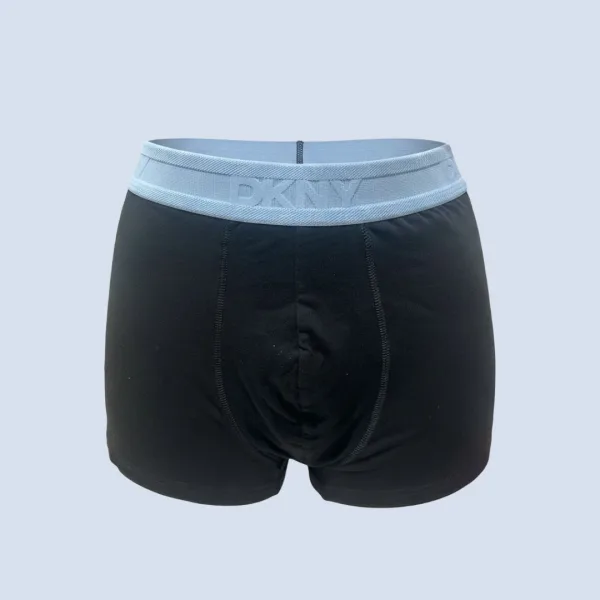 DKNY Ανδρικά Μποξεράκια Σετ 3 Τεμ Μαύρα αποχρώσεις του μπλέ στο λάστιχο U5-61877