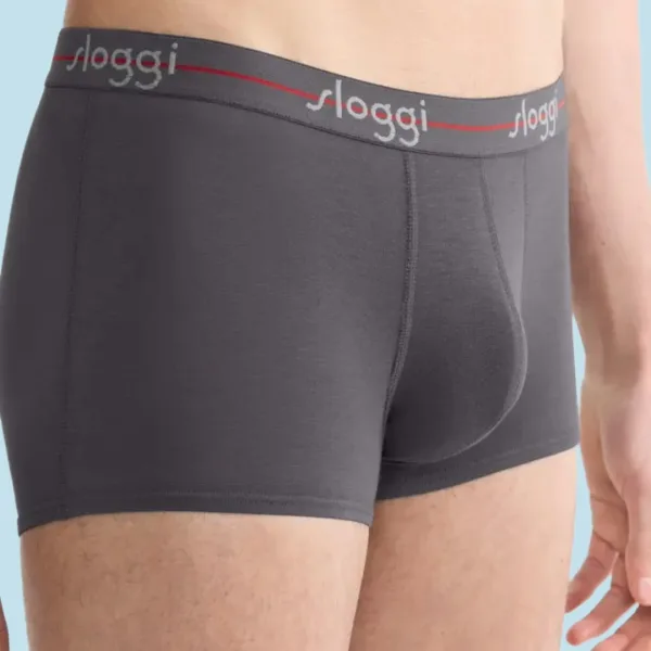 Sloggi Start Hipster Ανδρικά Μπόξερ 2 τεμ γκρί & σκούρο γκρί  10206968-0034