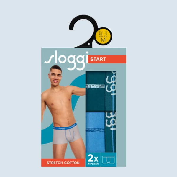 Sloggi Start Hipster Ανδρικά βαμβακερά Μποξεράκια Οικονομικό Σετ 2 Τεμ 10206968-V017 START HIPSTER Sloggi Start Hipster Ανδρικά βαμβακερά Μποξεράκια Οικονομικό Σετ 2 Τεμ 10206968-V017 START HIPSTER