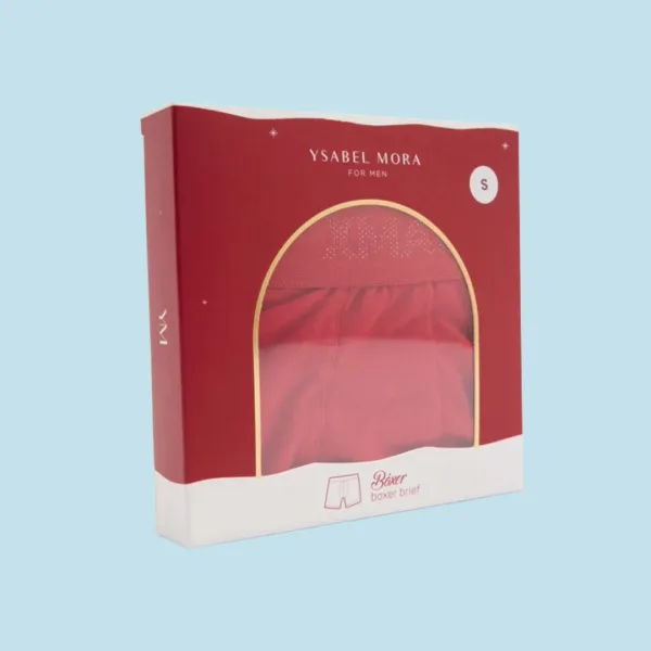 Ysabel Mora Χριστουγεννιάτικο Δώρο για τον άνδρα boxer κόκκινο Cheer's Beers 20435 Red